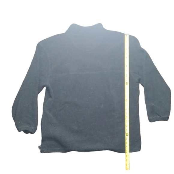 NFL men black Pittsburgh Steelers football 1/4 zip fleece Size XL - Picture 3 of 4